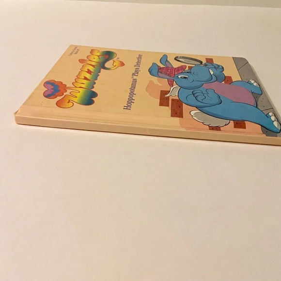 Vintage 1984 Wuzzles Hoppopotamus Plays Detective Habro Book - Picture 4 of 15